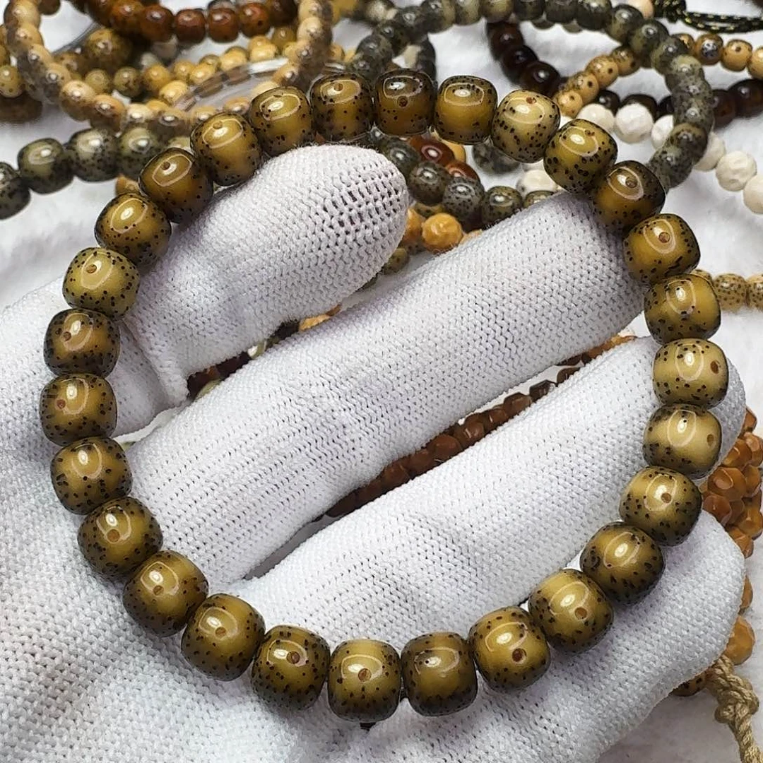 吊坠星月菩提87古铜通体