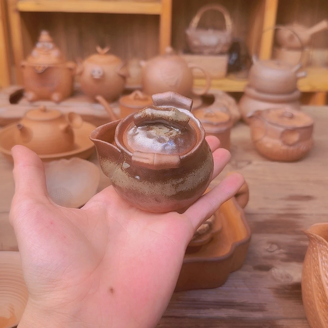 原矿老岩泥茶器系列