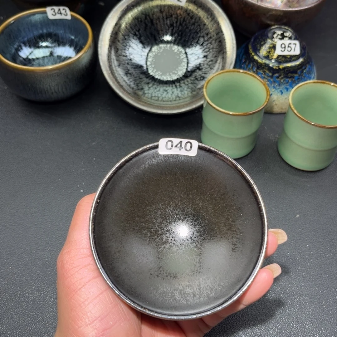 茶盏40 建盏单盏放漏……