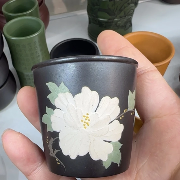 茶杯紫砂全手工制作工艺