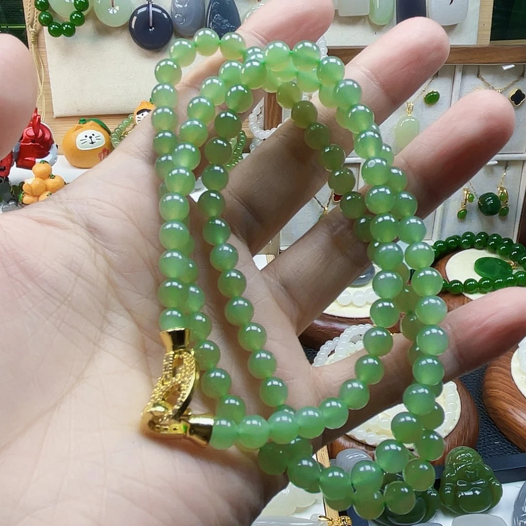 项链未镶嵌和田玉