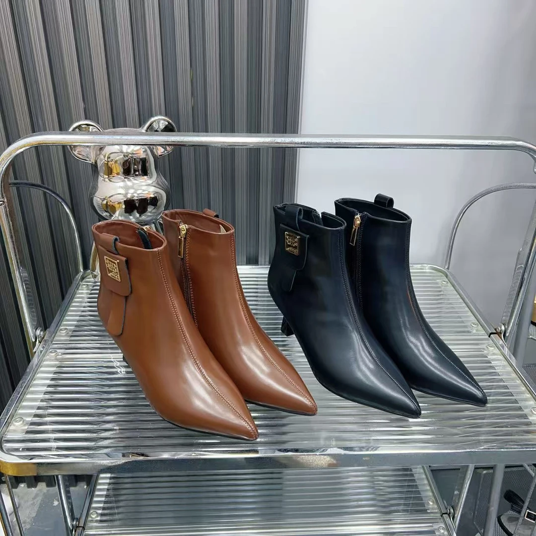 【GUOGUO专属】ROBERTA QUEEN秋冬高跟尖头气质时尚细跟女鞋83002