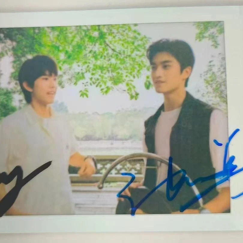 柏康亲笔签名照，带证书、礼盒、礼袋，玻璃框装裱，可收藏送礼