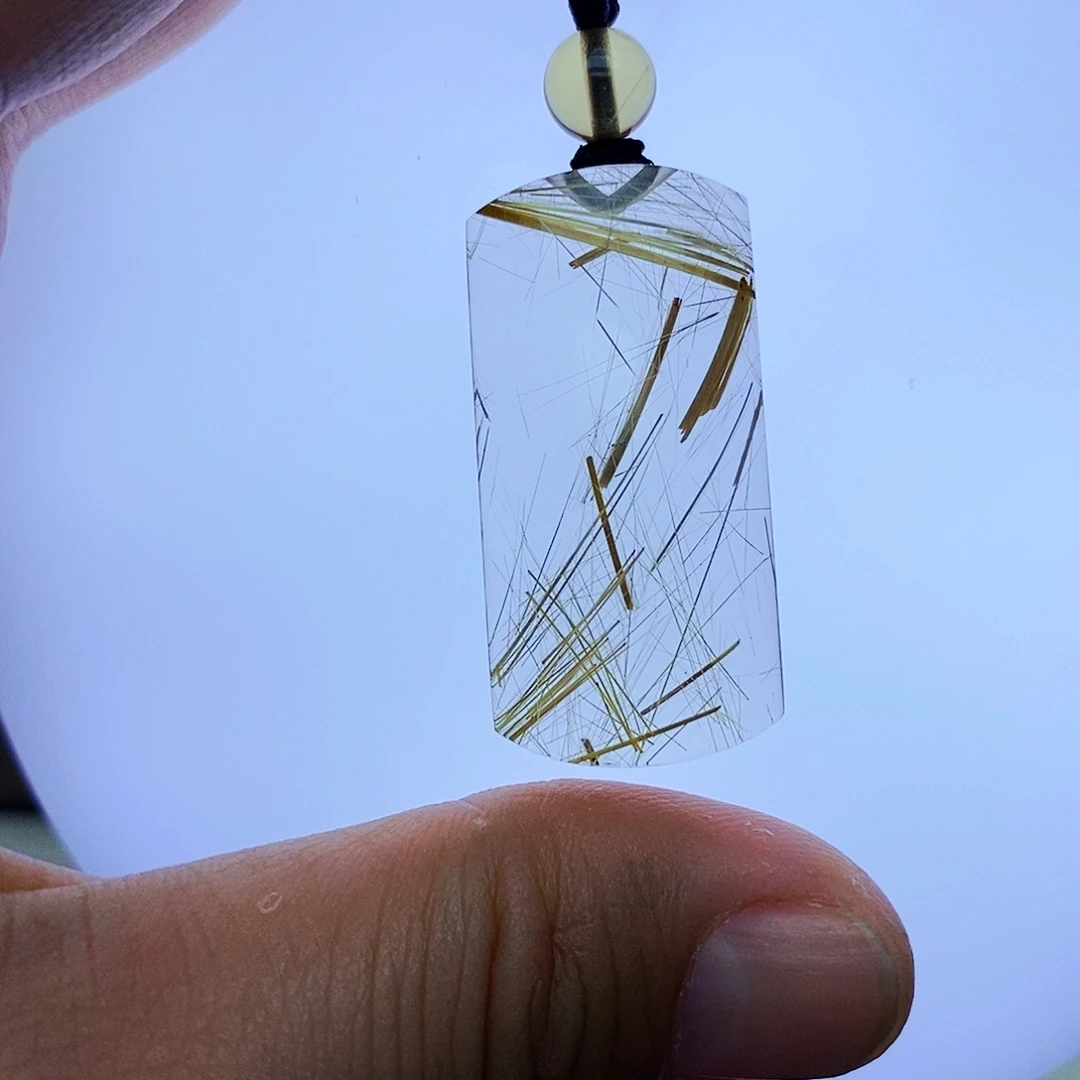 未镶嵌水晶颈饰天然