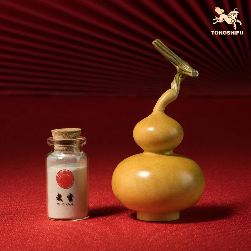 铜师傅《武当联名福禄》葫芦福禄铜摆件 吉祥祝福纪念品礼物