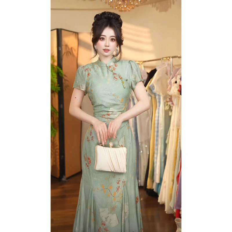 瑞瑞定制-1147（古道西风）连衣裙X1105