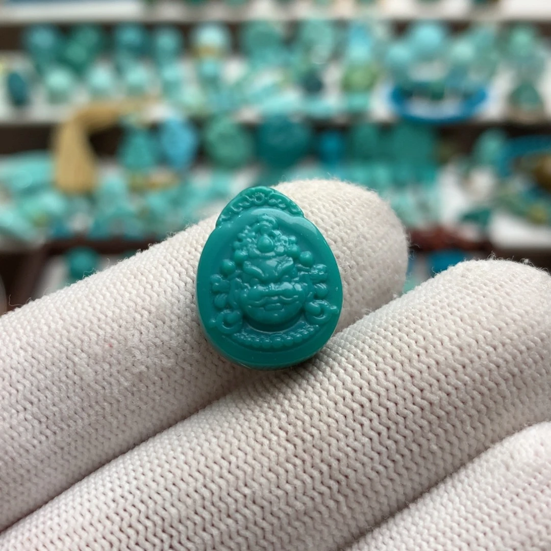 绿松石未镶嵌散珠