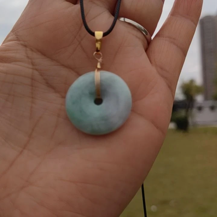 翡翠合金颈饰项链