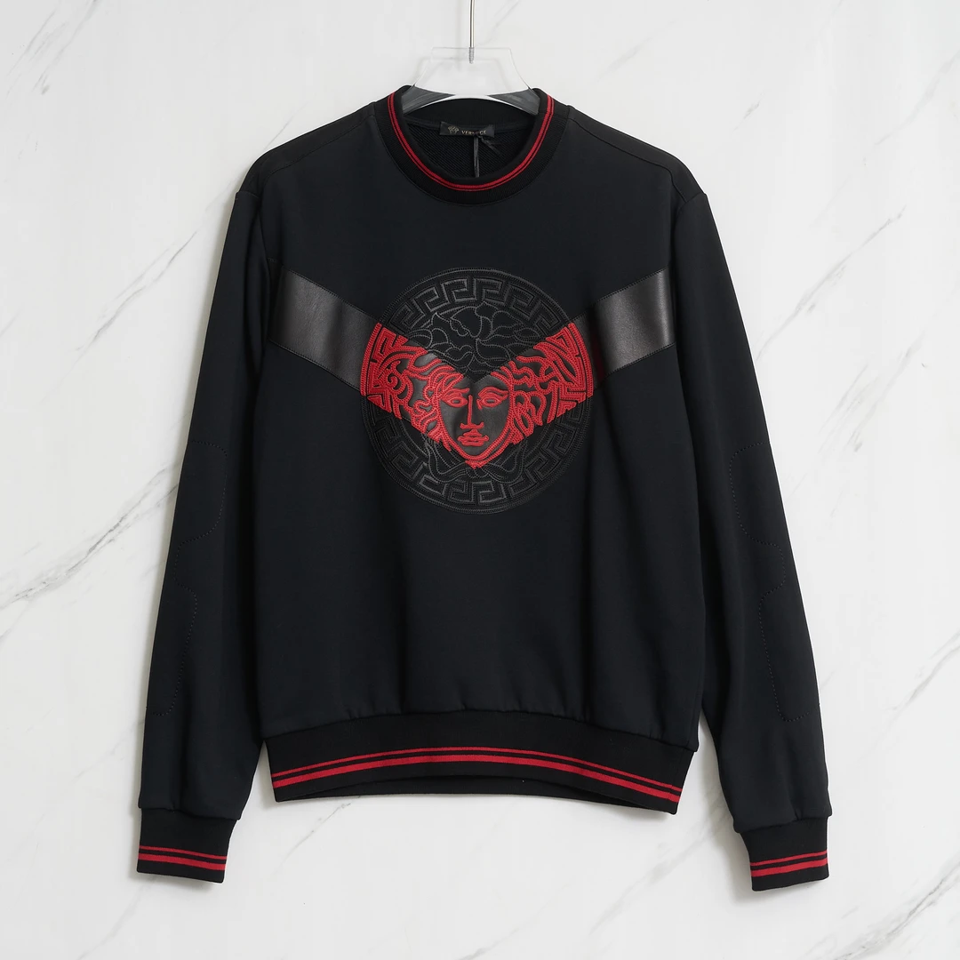 Versace男士美杜莎拼色卫衣/VSBU00617