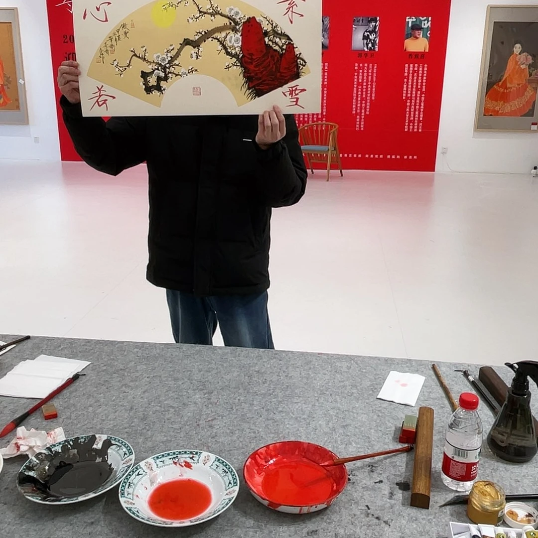 国画以文会友崔景哲