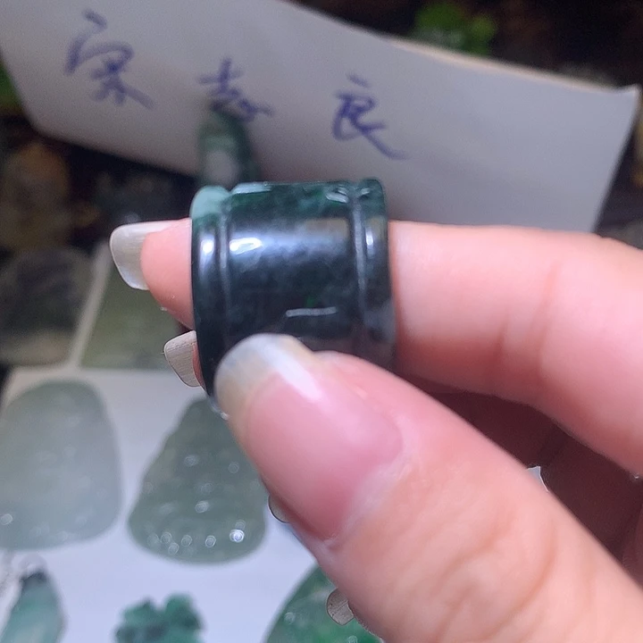 雾***花翡翠未镶嵌颈饰111111