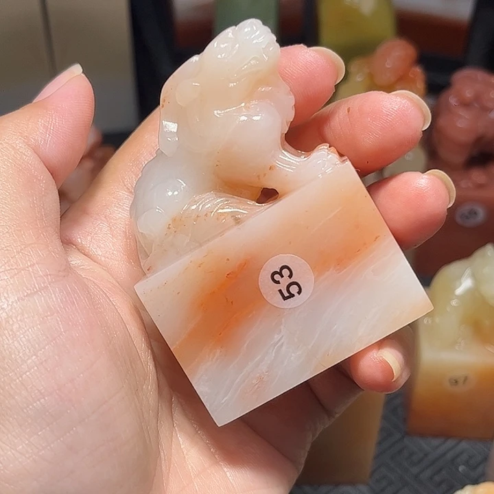 老挝石老挝保利石印章