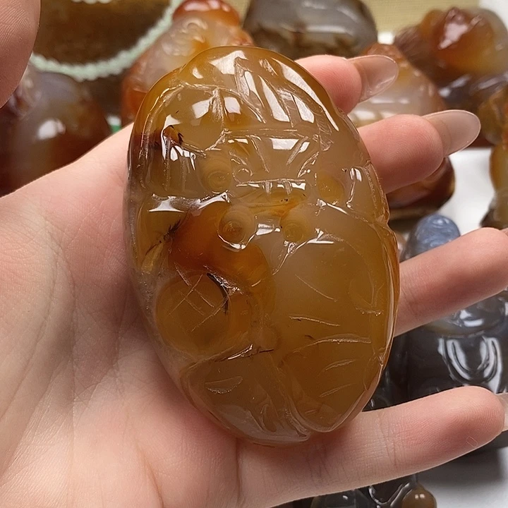玛瑙/玉髓未镶嵌颈饰