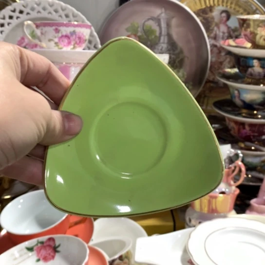 瓷片陶瓷处理介意请慎拍11厘米