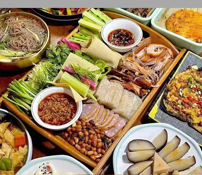 东北特产农家八宝粮食咸菜组合