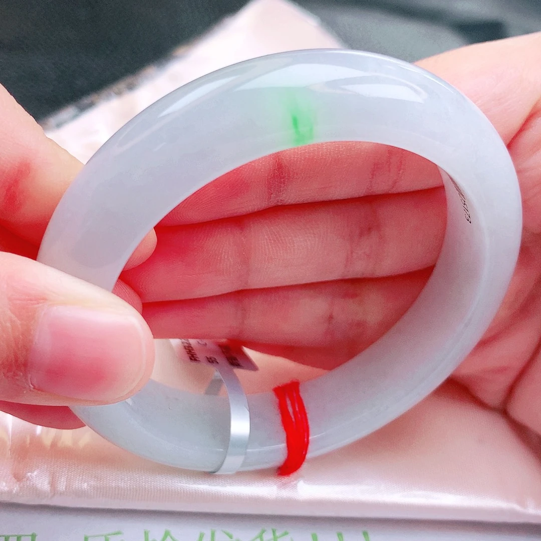 翡翠未镶嵌手镯缅甸天然a货翡翠手镯