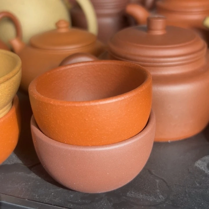 紫砂茶案降坡杯子50cc