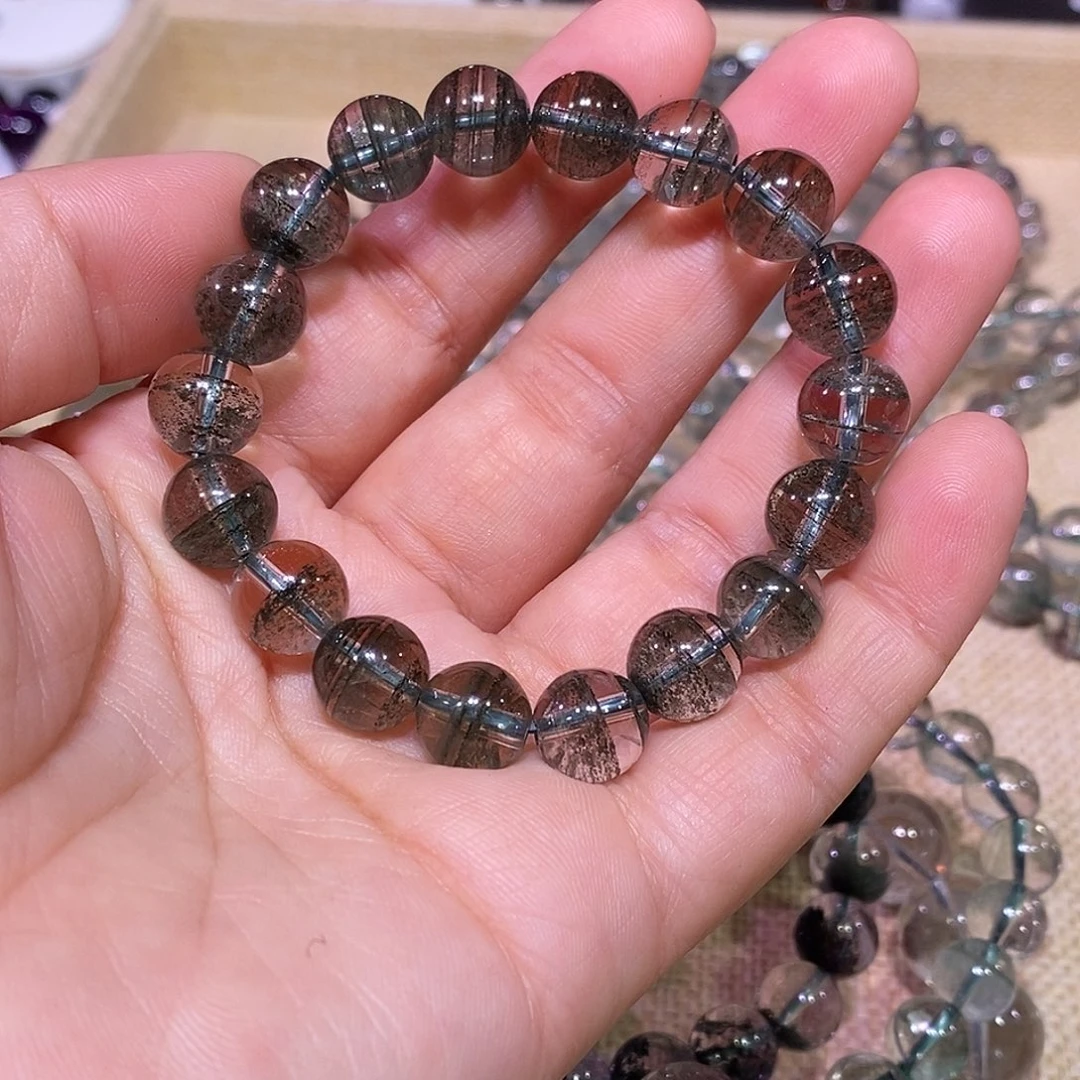 未镶嵌手链水晶欧***猪绿幽灵10