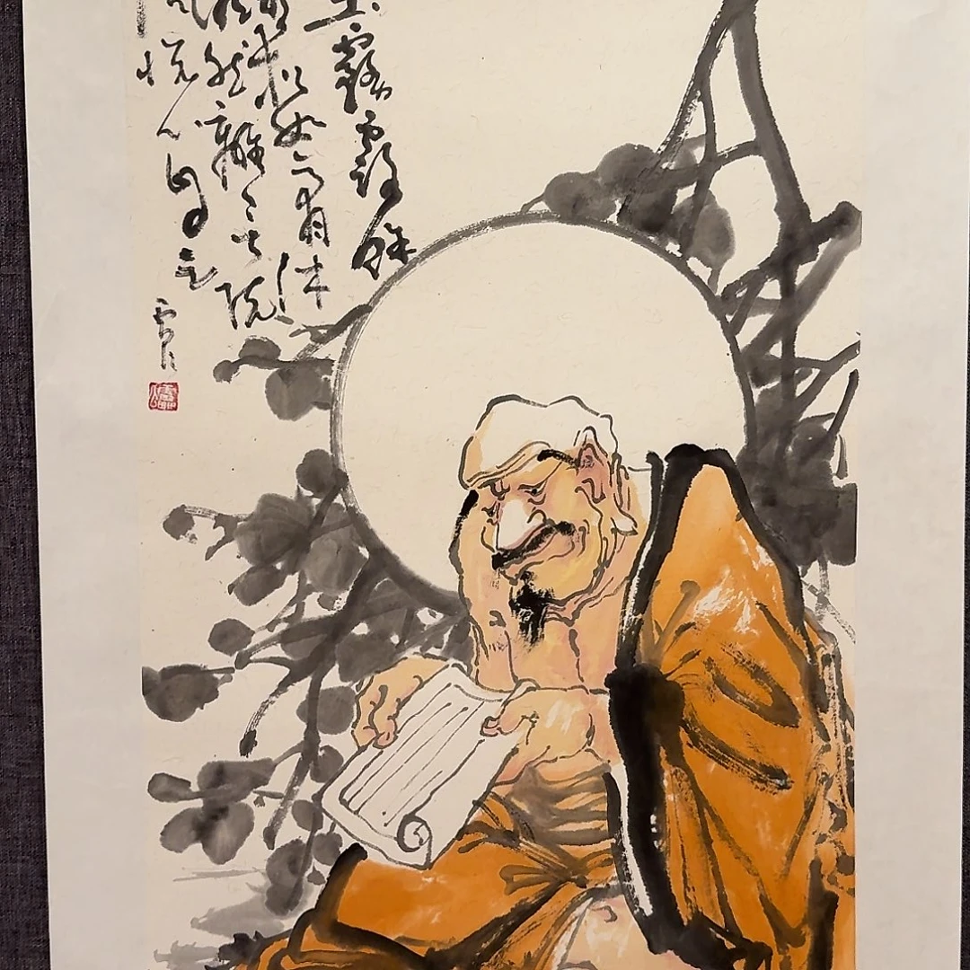 国画雷公老师作品画作