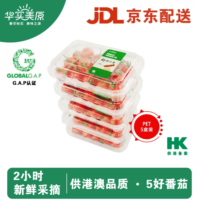 华实美原【一"番"好礼】樱桃番茄自然成熟非圣女果小西红柿现摘现发