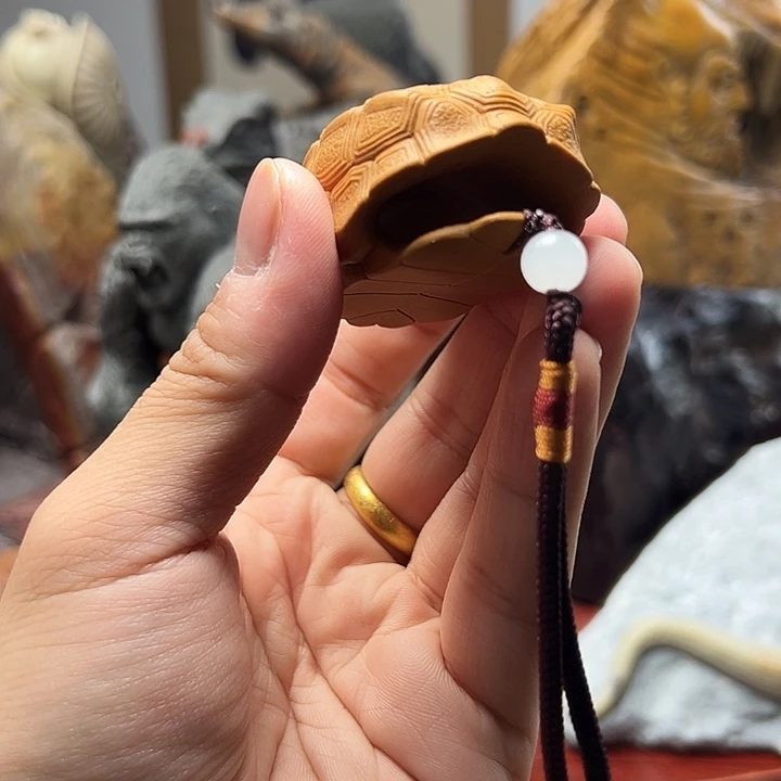 东北石松花石摆件