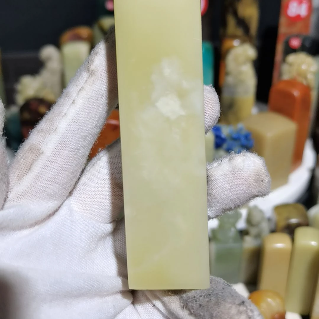 【闪购商品】青田石脑****嘞青田石封门白星