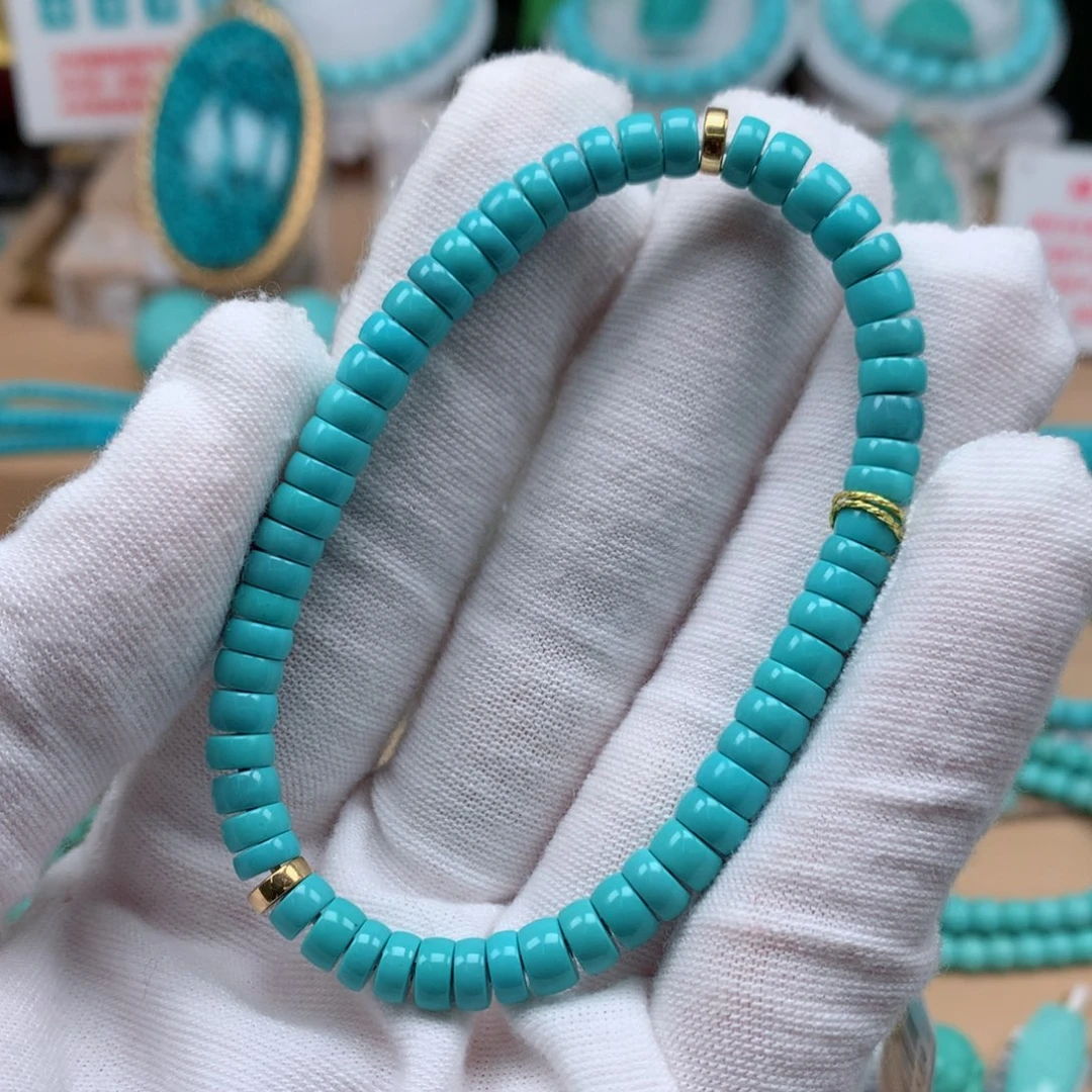 绿松石未镶嵌珠宝奇石