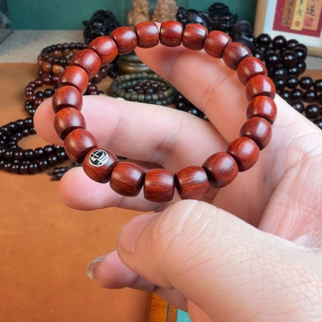 小叶紫檀手串/手链俗*。8*9