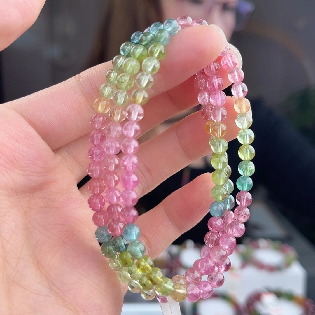 碧玺未镶嵌碧玺 4mm