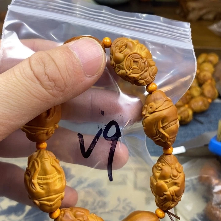 橄榄核手串/手链橄榄核雕工艺手串