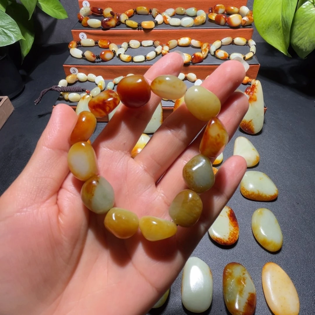 和田玉未镶嵌颈饰@*多