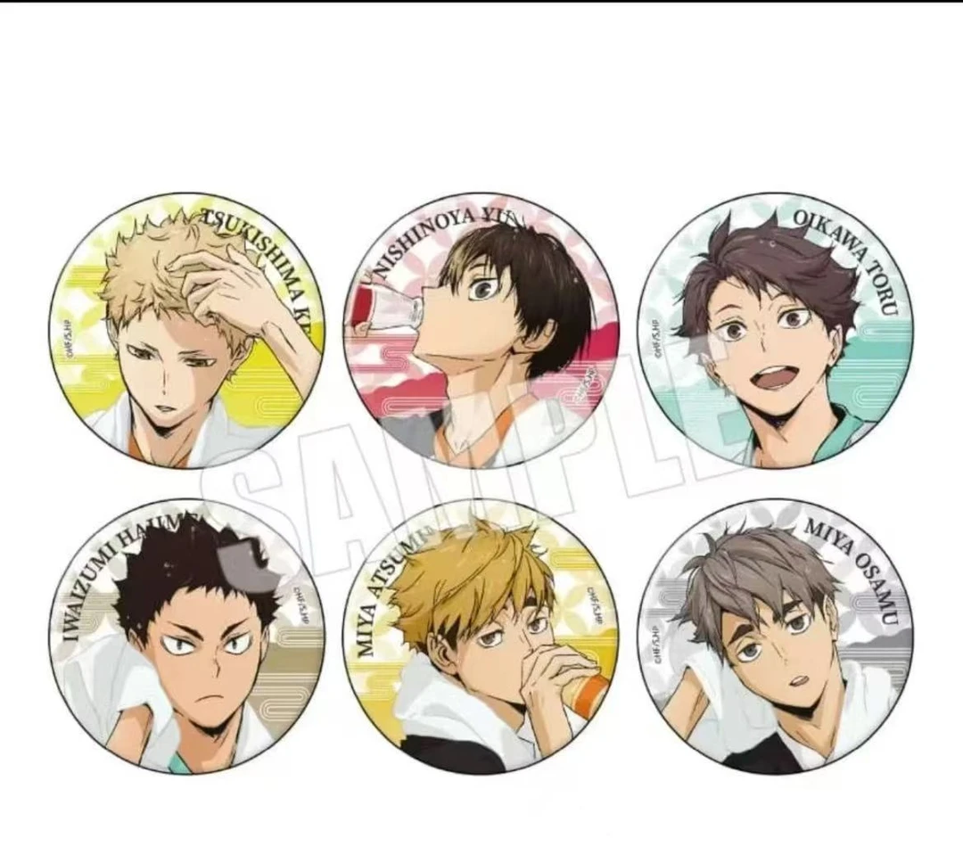 排球少年 极乐汤吧唧 拍立得 【未成年禁止下单 默认代拆】