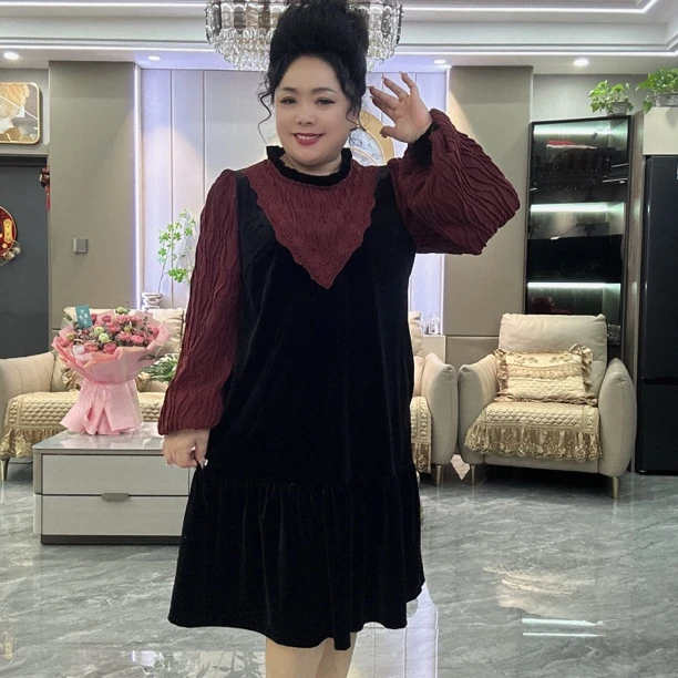 《乐姐》推荐2025新款时尚洋气时装裙子2891款，定制