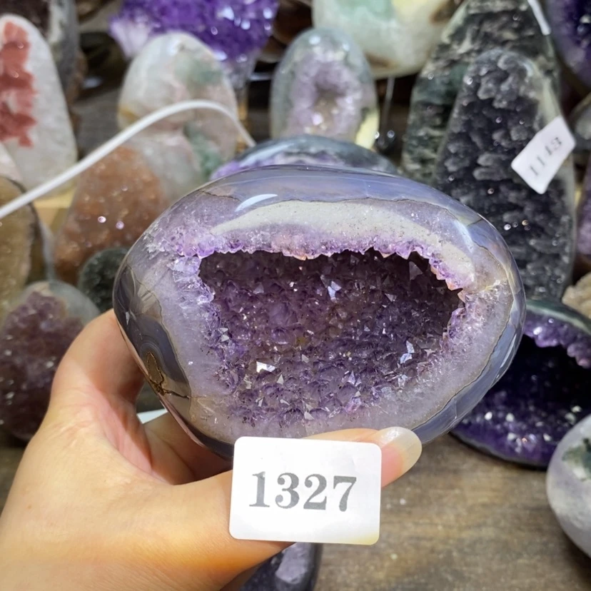 【闪购商品】未镶嵌大型摆件（非配饰）紫晶