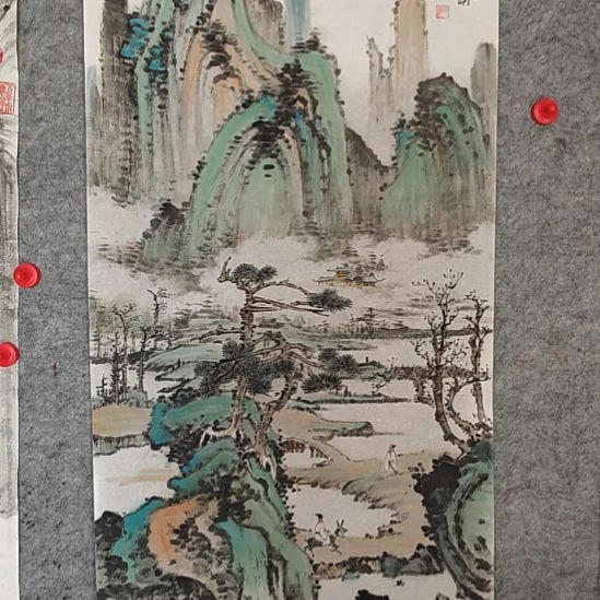 折扇老师国画创作