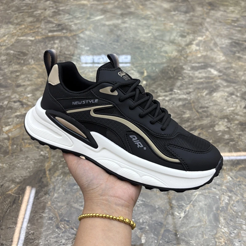 鞋子男2025夏季新款男士单网透气百搭男鞋轻便舒适运动鞋学生鞋