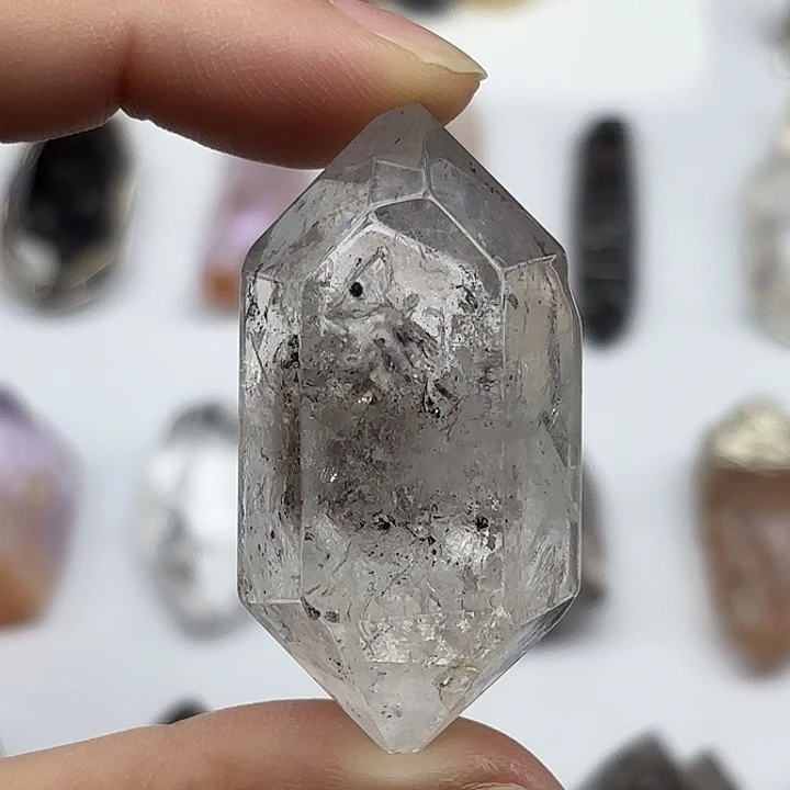 颈饰水晶未镶嵌水胆闪灵钻46mm+