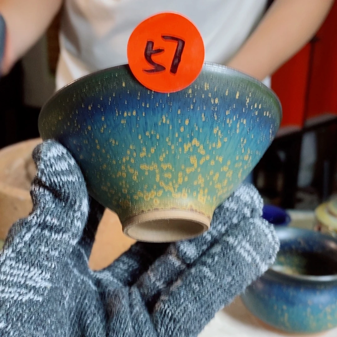 神后钧瓷手工，茶器