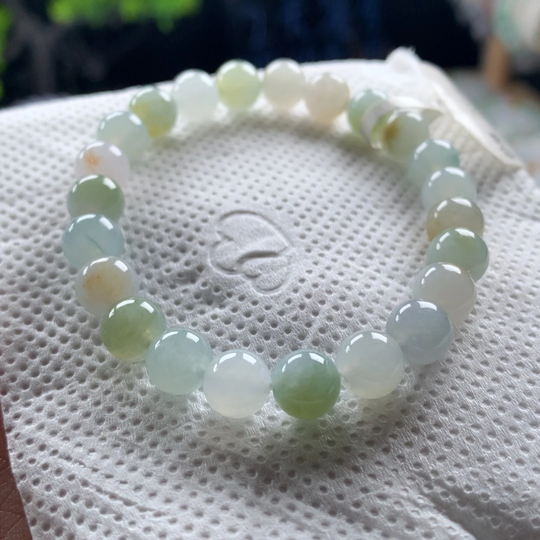 翡翠未镶嵌手链卡8