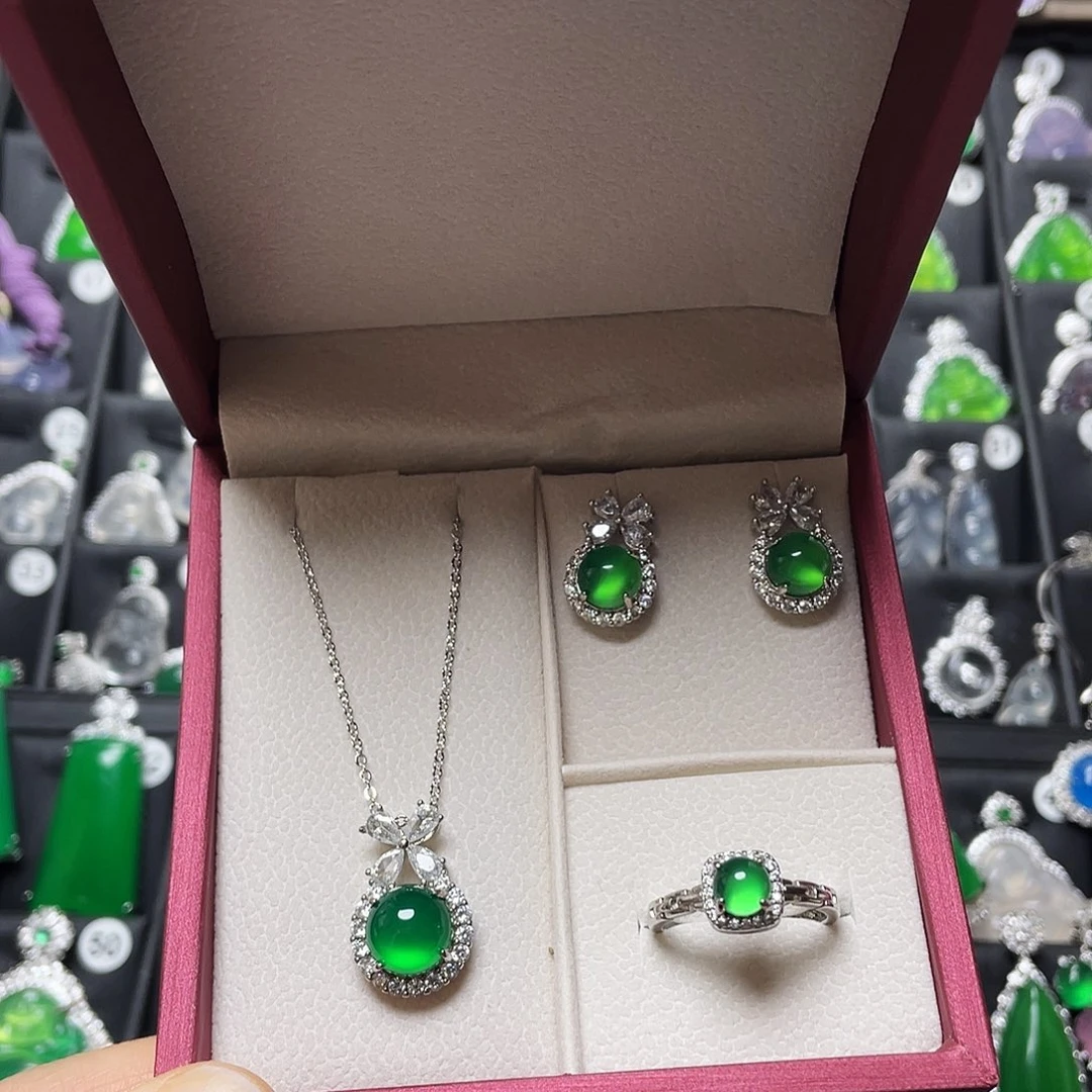 玛瑙/玉髓合金颈饰