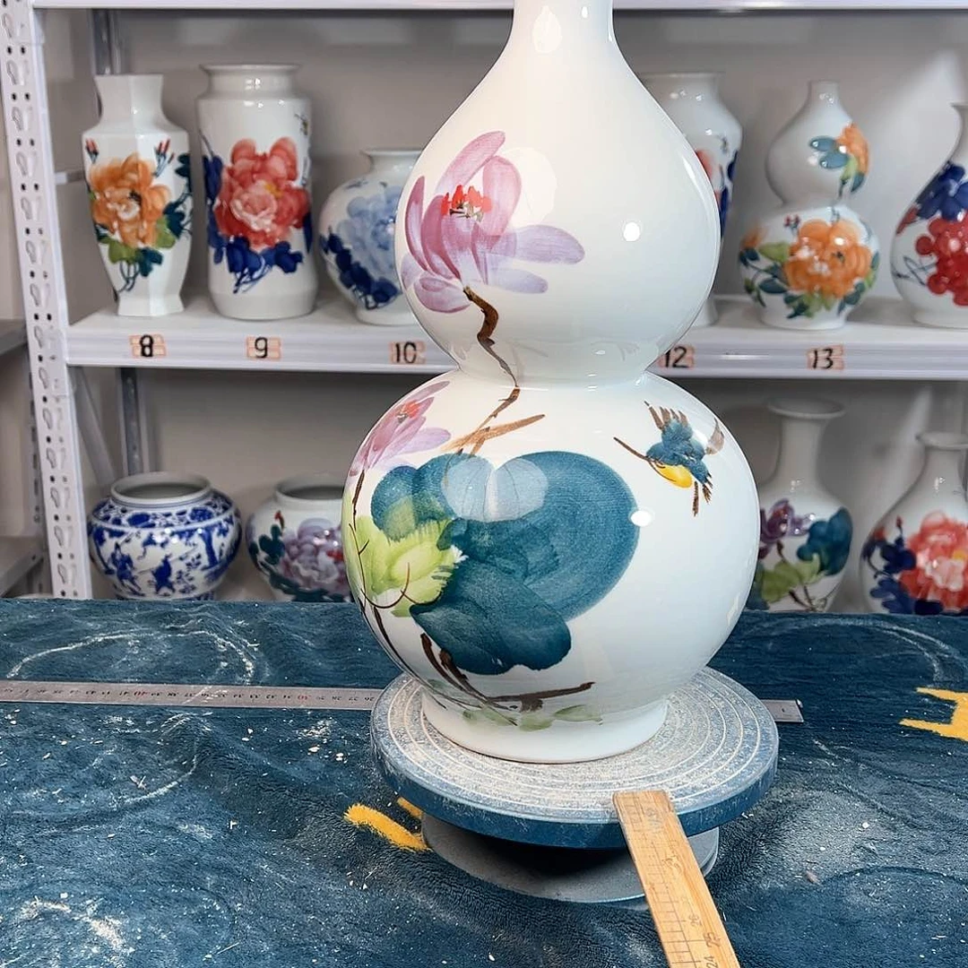 摆件景德镇陶瓷葫鸟
