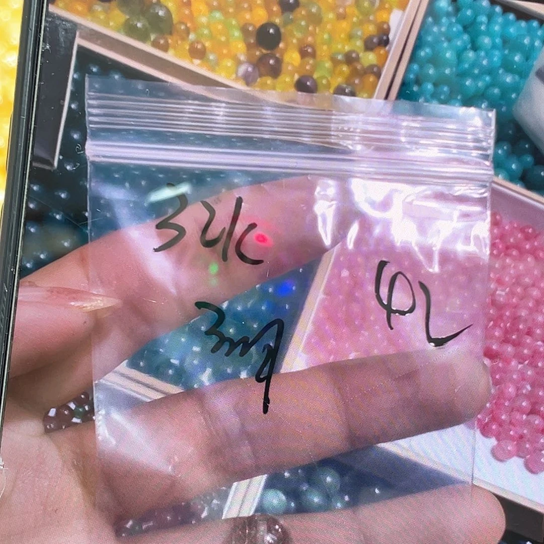 水晶珠宝半成品未镶嵌通孔/不退不换