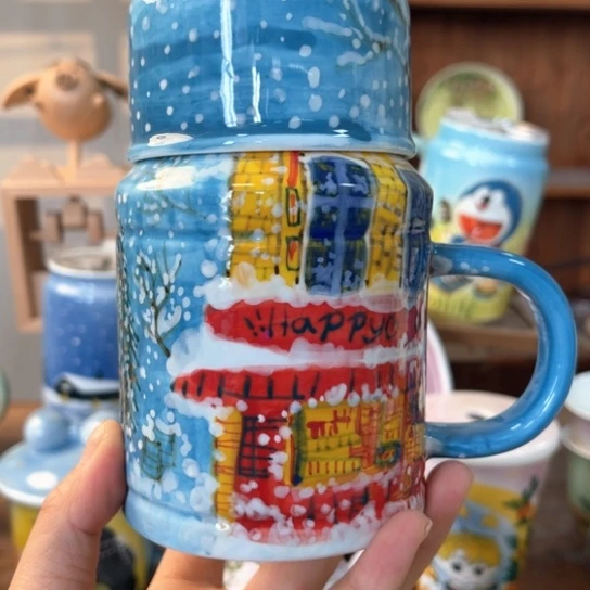 炉景德镇釉下手绘陶瓷