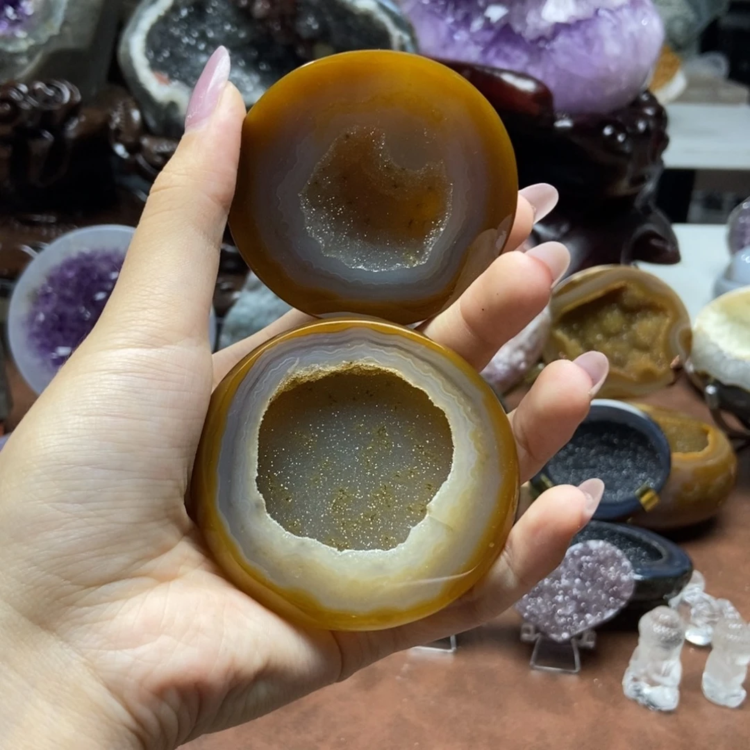 紫晶摆件未镶嵌水晶