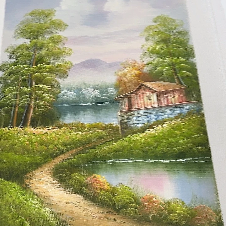 油画恭喜嘻嘻仔仔细细