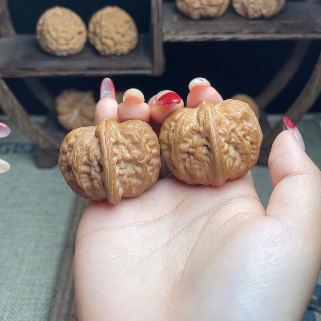 文玩核桃吊坠元宝40 全品白茬精配