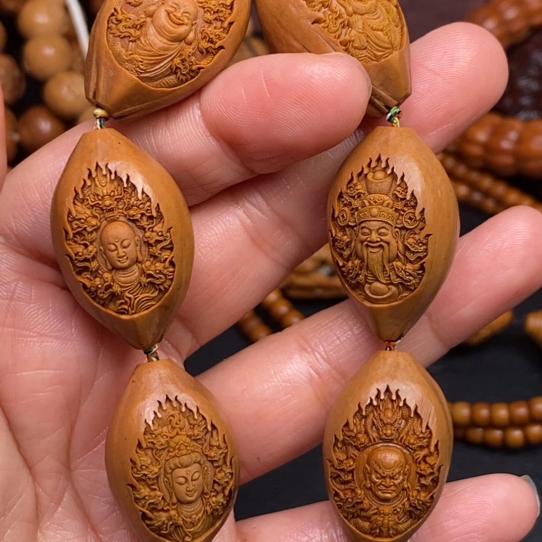 猴头核桃吊坠橄榄猴头