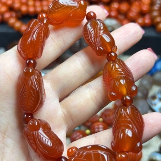 玛瑙/玉髓未镶嵌颈饰