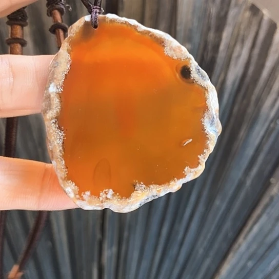玞***蓉玛瑙/玉髓未镶嵌颈饰