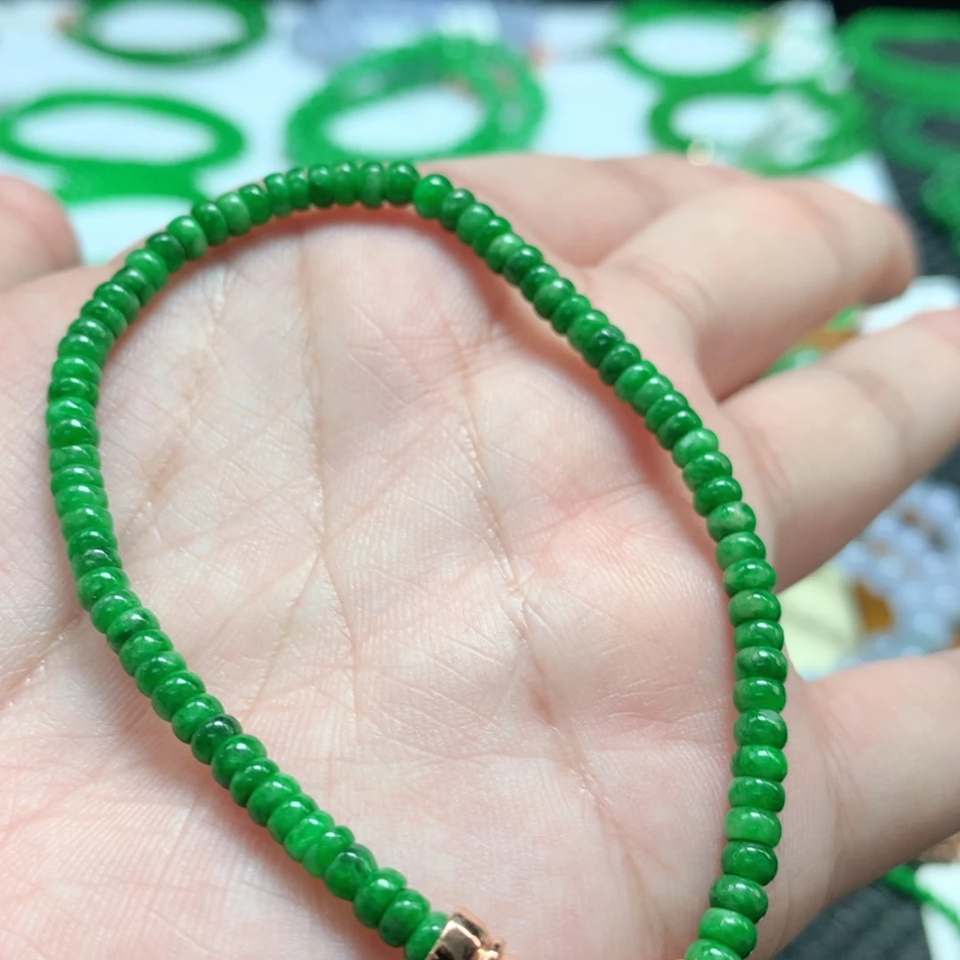 未镶嵌手链翡翠翡翠